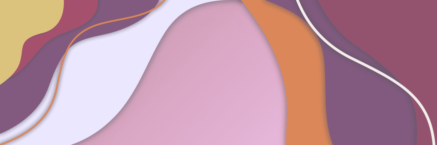Abstract layered background in pink, purple, orange, and beige tones